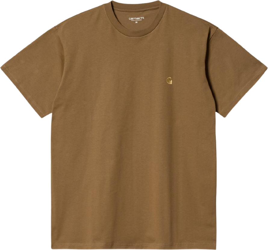Carhartt WIP S/S Chase T-Shirt Hamilton Brown/Gold