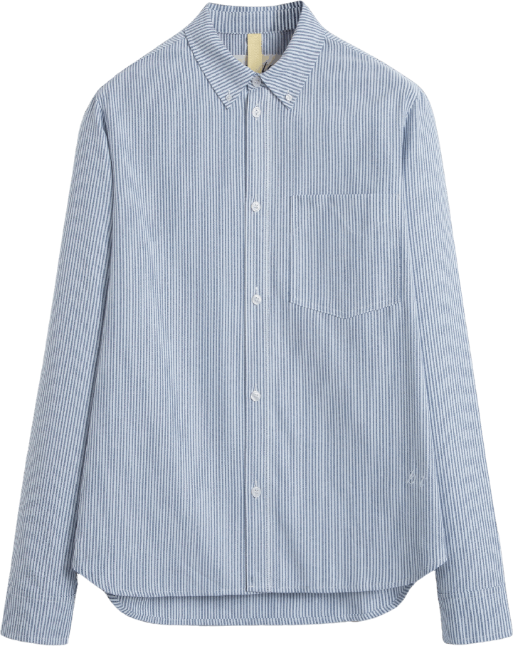 Brixtol Textiles Alex Dark Navy/White Stripe
