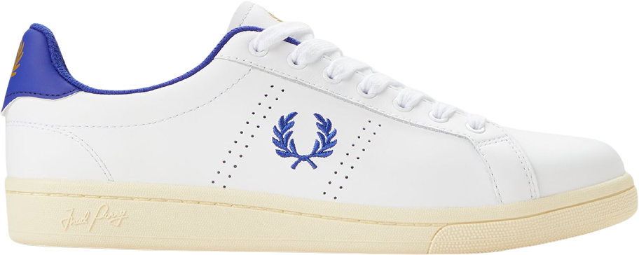 Fred Perry B721 Leather White