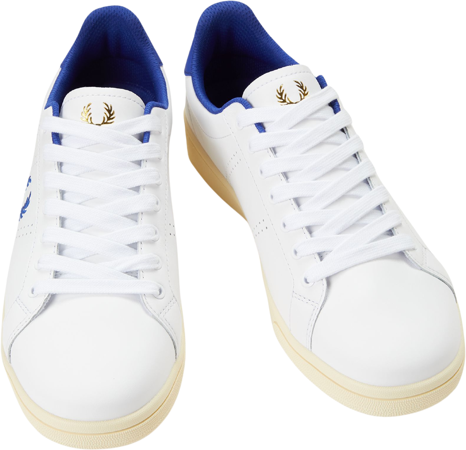 Fred Perry B721 Leather White