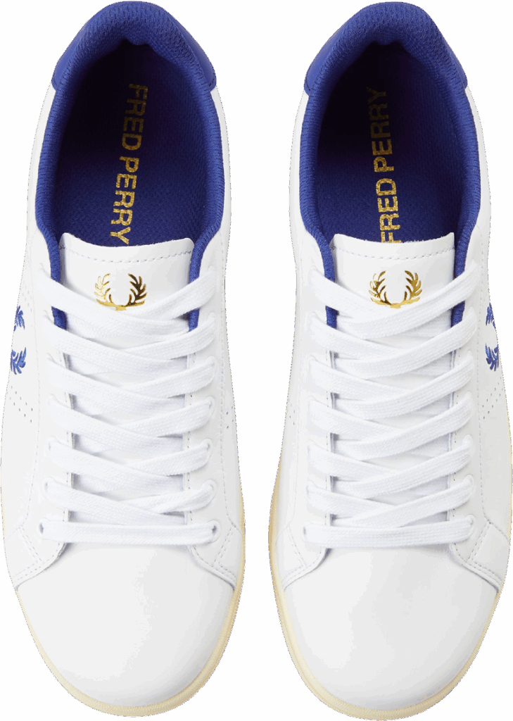 Fred Perry B721 Leather White