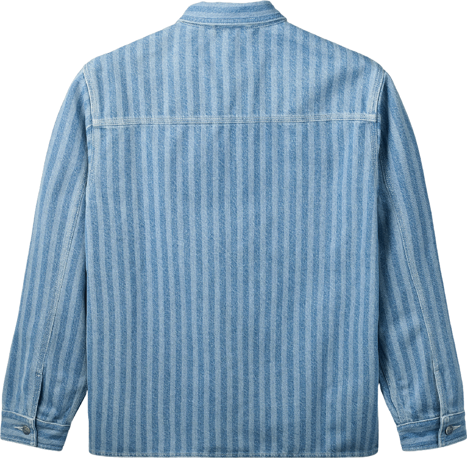 Forét Berry Denim Overshirt