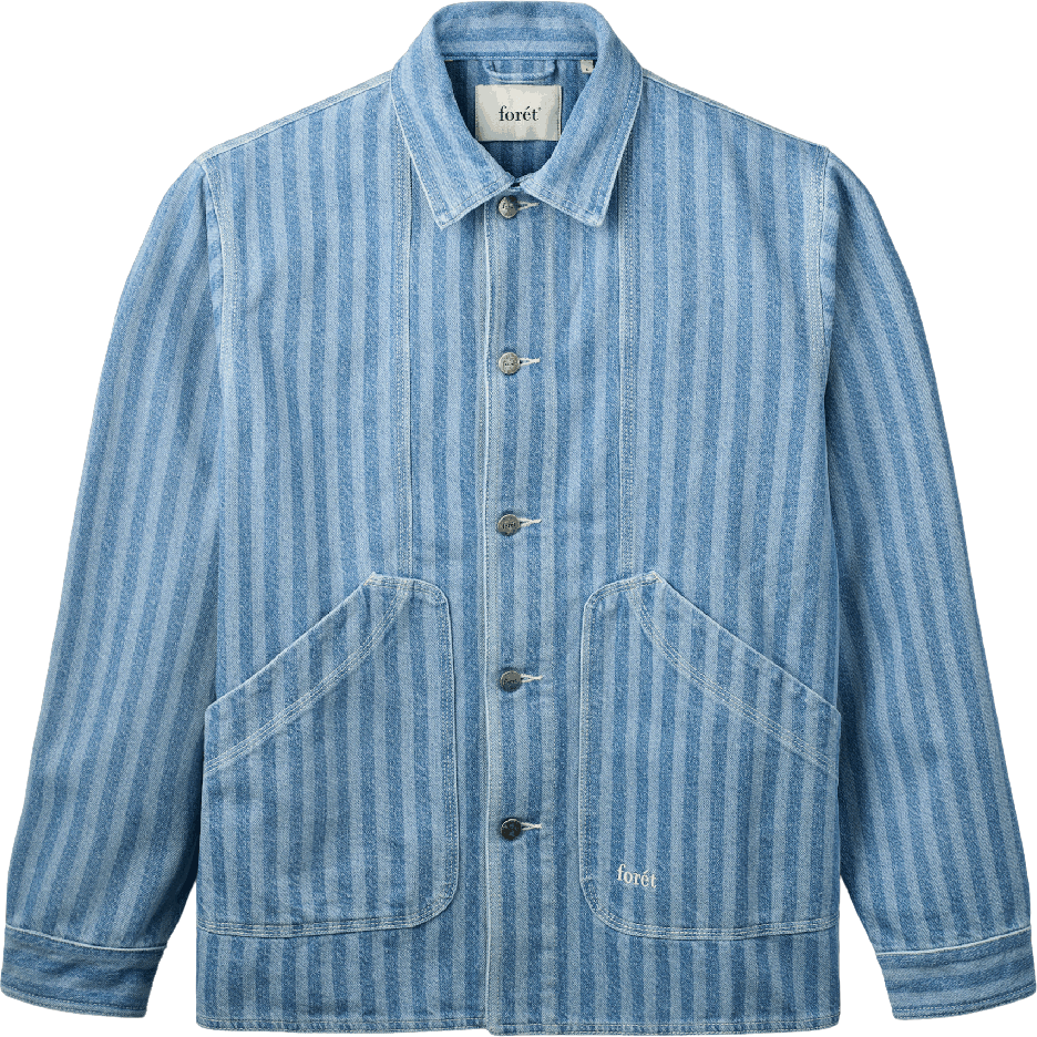 Forét Berry Denim Overshirt