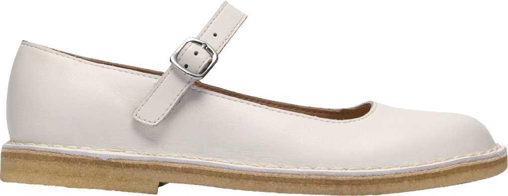 Clarks Originals Desert Jane D White Leather