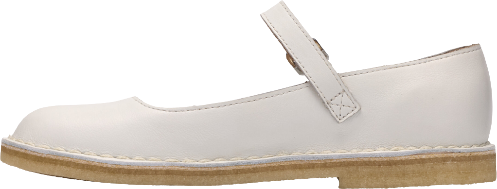 Clarks Originals Desert Jane D White Leather