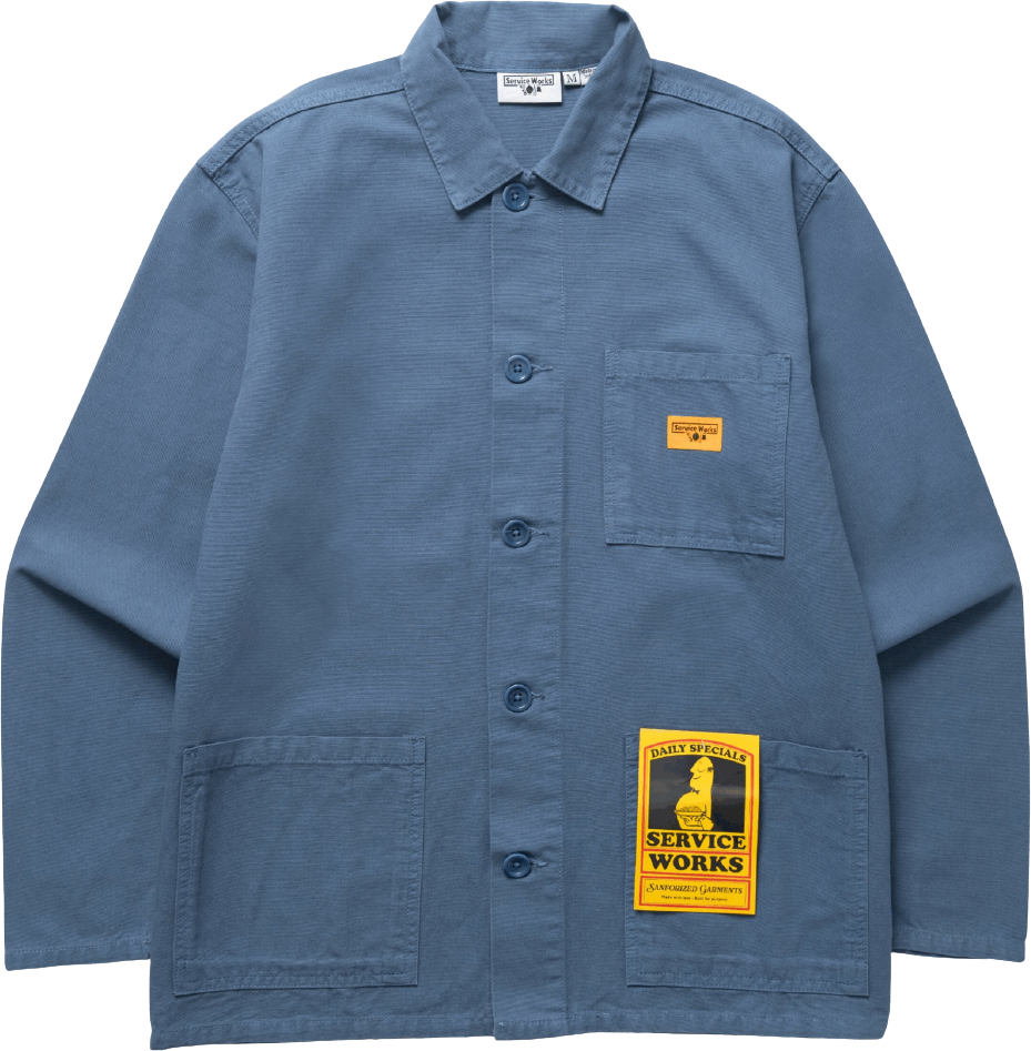 Service Works Canvas Chore Shirt Slate