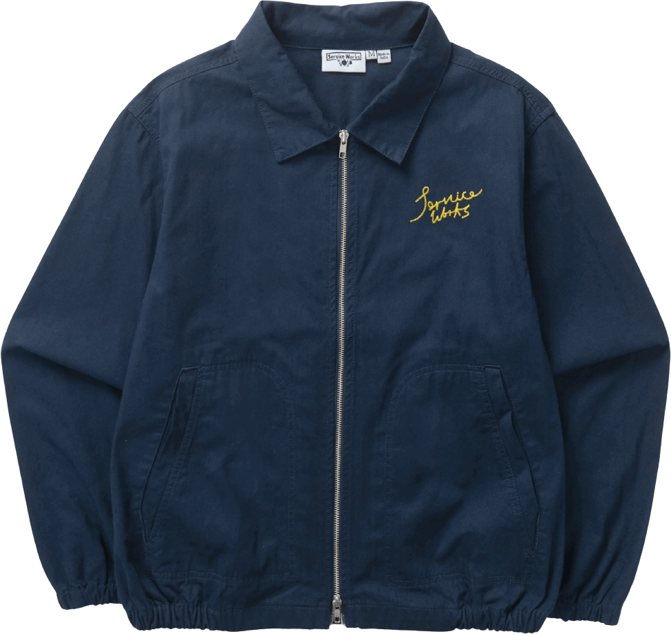 Service Works Twill Work Jacket Dark Navy