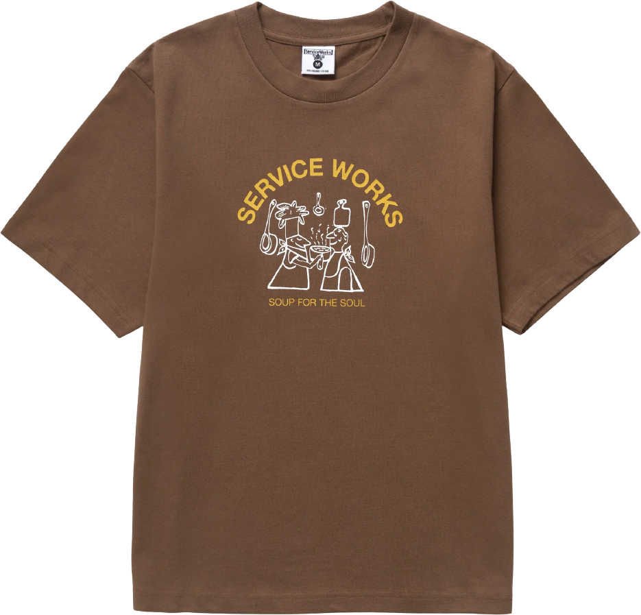 Service Works Soup For the Soul Tee Bark