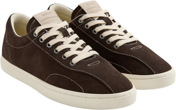 S.W.C Surma Suede Dkbrown
