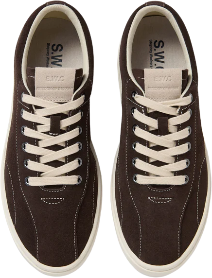 S.W.C Surma Suede Dkbrown