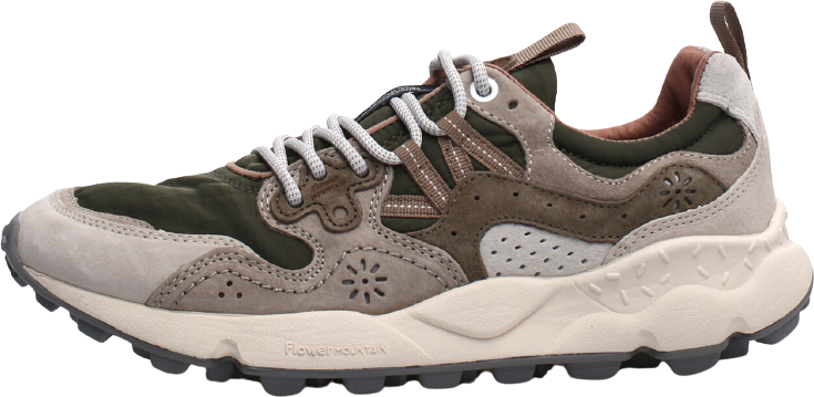 Flower Mountain Yamano 3 Uni Offwhite/Military/Green