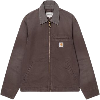 Carhartt WIP Detroit Jacket Shale/Shale Stone Canvas