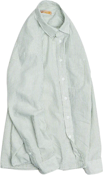 FrizmWorks OG Stripe Seersucker Shirt Green