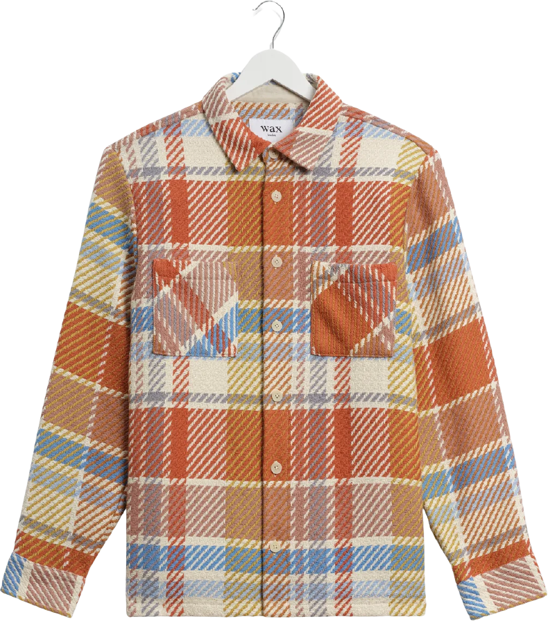Wax London Whiting Overshirt Pastel/Multi