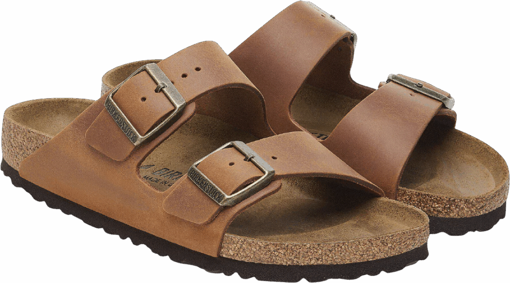Birkenstock Arizona Oiled Leather Cognac Normal