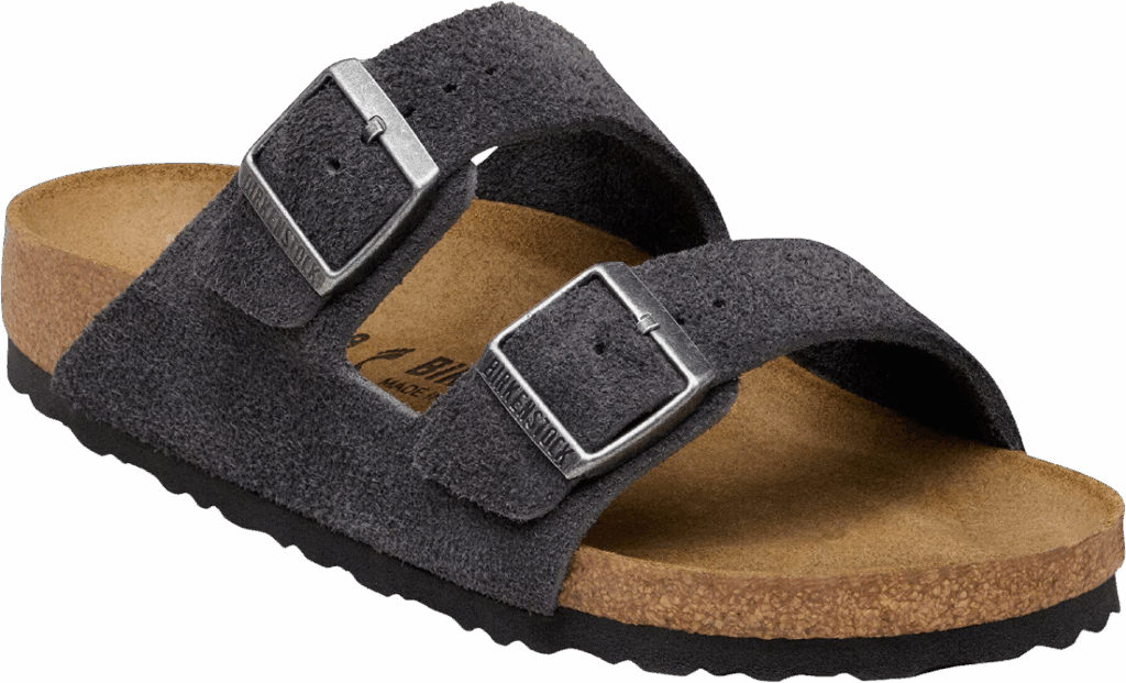Birkenstock Arizona Suede Charcoal Smal