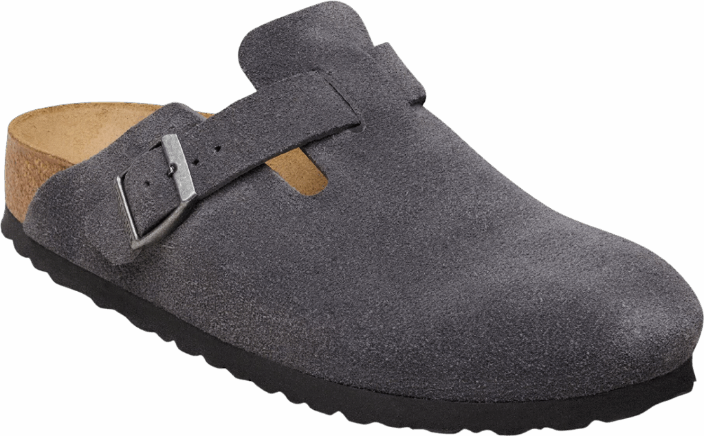Birkenstock Suede Charcoal Smal