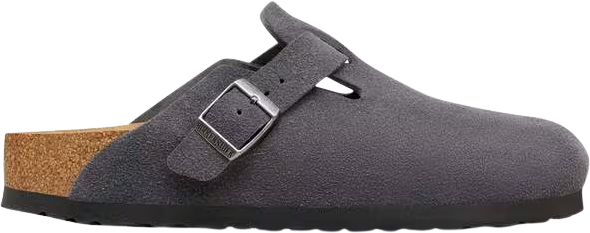 Birkenstock Suede Charcoal Smal