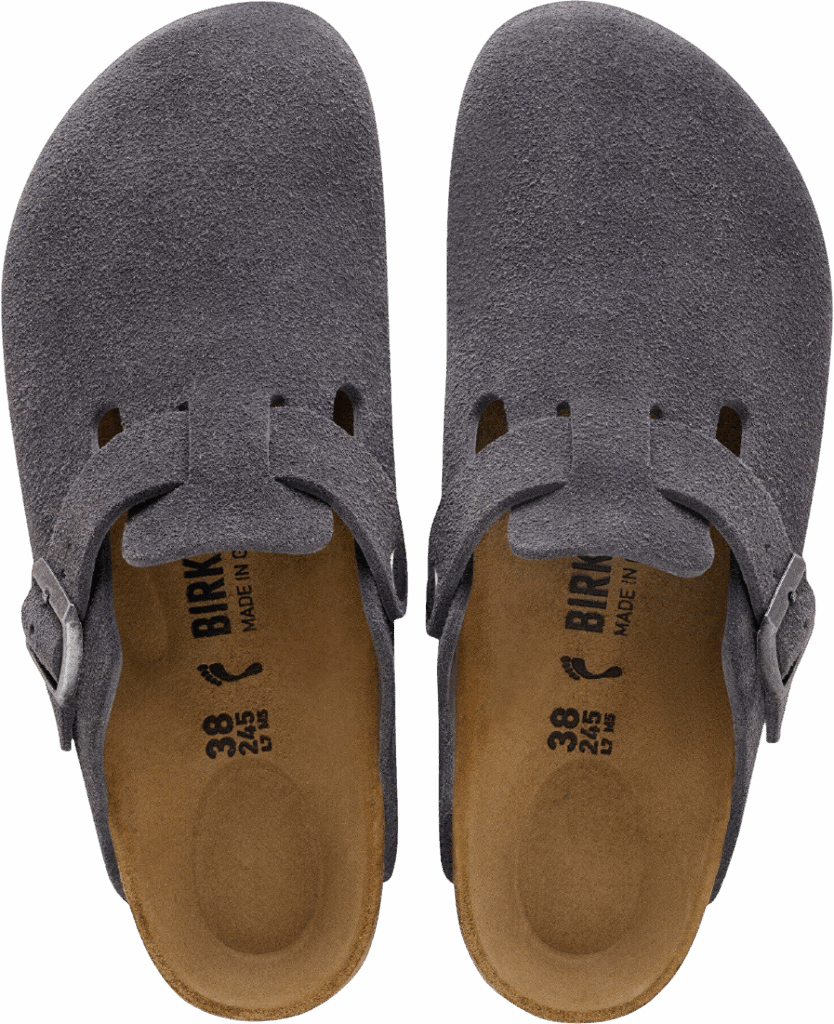 Birkenstock Suede Charcoal Smal