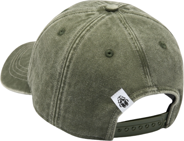 Edwin Soft Washed 6 Panel Cap Mediterranea