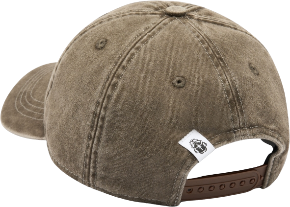 Edwin Soft Washed 6 Panel Cap Brown