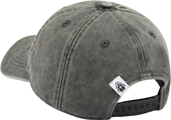 Edwin Soft Washed 6 Panel Cap Black