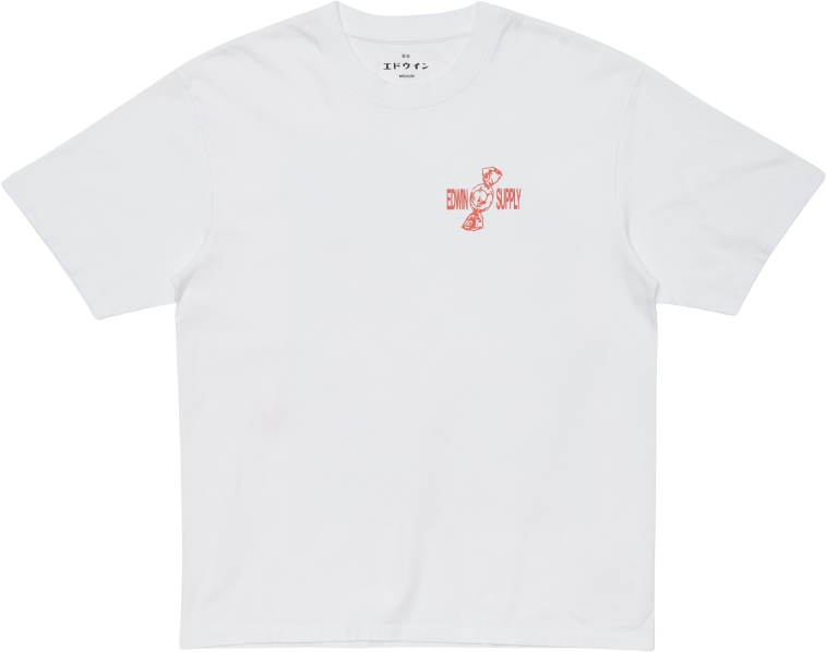 Edwin Sorry Tokyo T-Shirt White