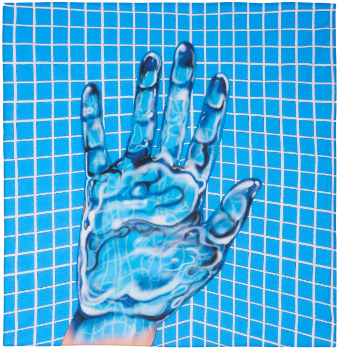 Edwin Miki Kim Bandana Blue