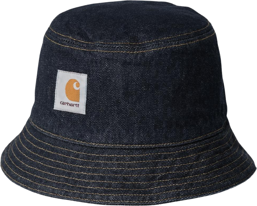 Carhartt WIP Belmar Bucket Hat Blue Rinsed