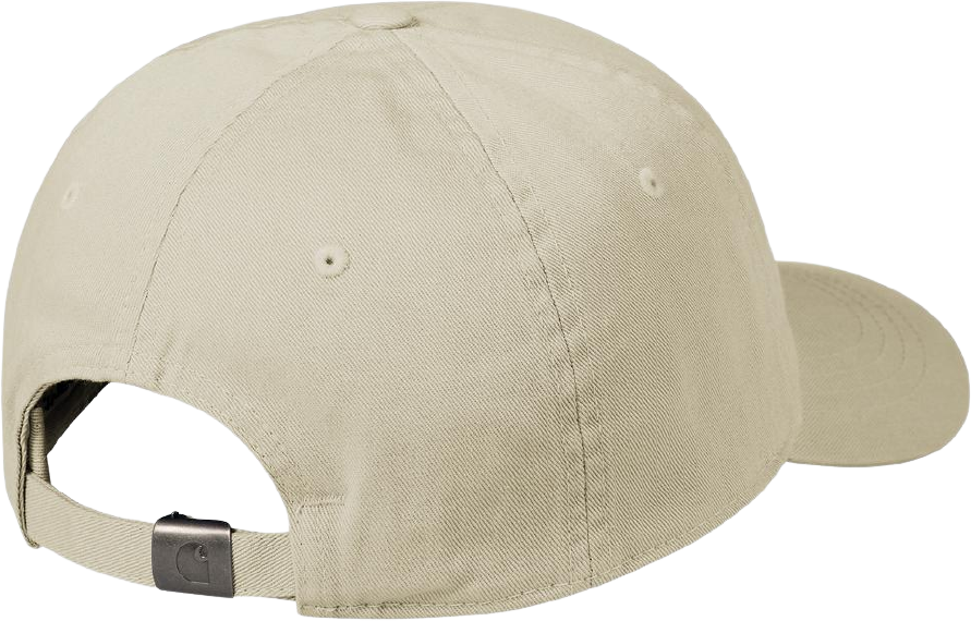 Carhartt WIP Madison Logo Cap Stone/White