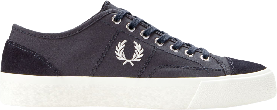 Fred Perry Hughes Canvas/Suede Navy/White/White