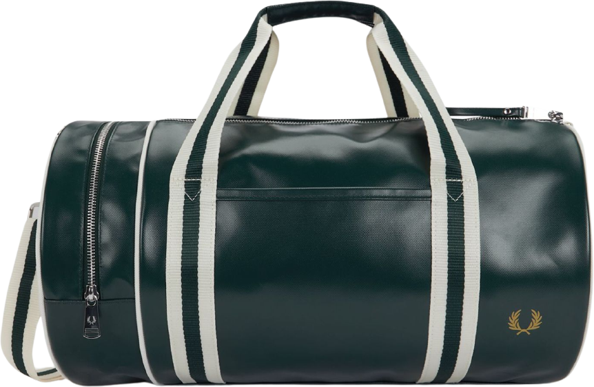 Fred Perry Classic Barrel Bag Grassroots/Ecru