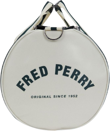 Fred Perry Classic Barrel Bag Grassroots/Ecru