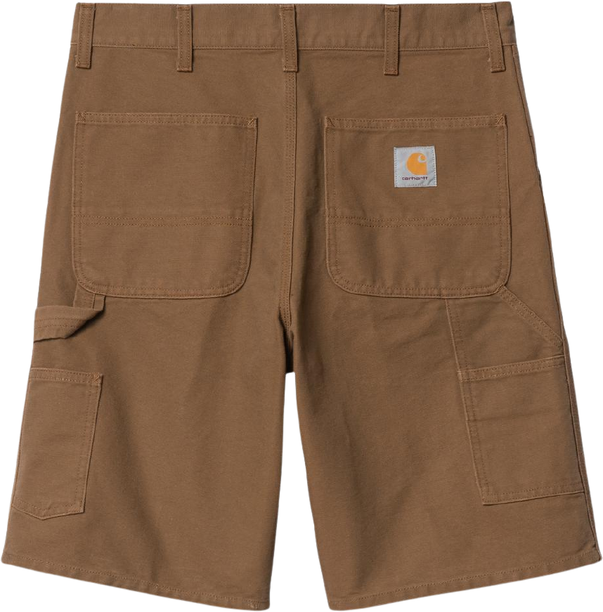 Carhartt WIP Single Knee Short Hamilton Brown Rinsed