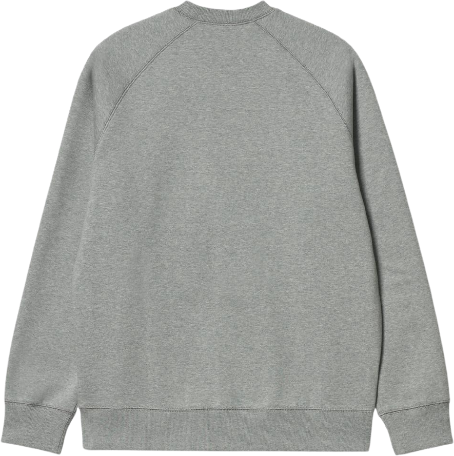 Carhartt WIP Chase Sweat Grey Heather/Gold