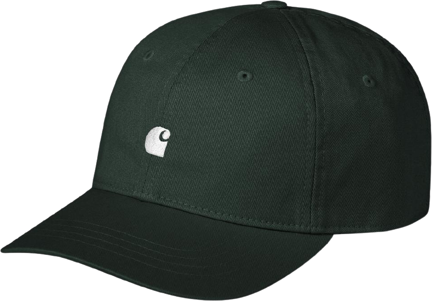 Carhartt WIP Madison Logo Cap Dark Scarab/White