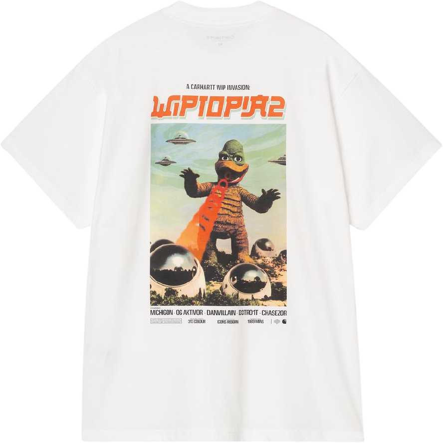 Carhartt WIP S/S Wiptopia II T-Shirt White