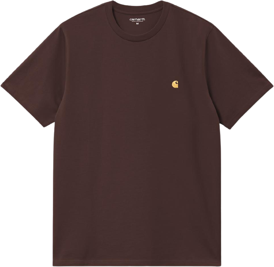 Carhartt WIP S/S Chase T-Shirt Palisander/Gold