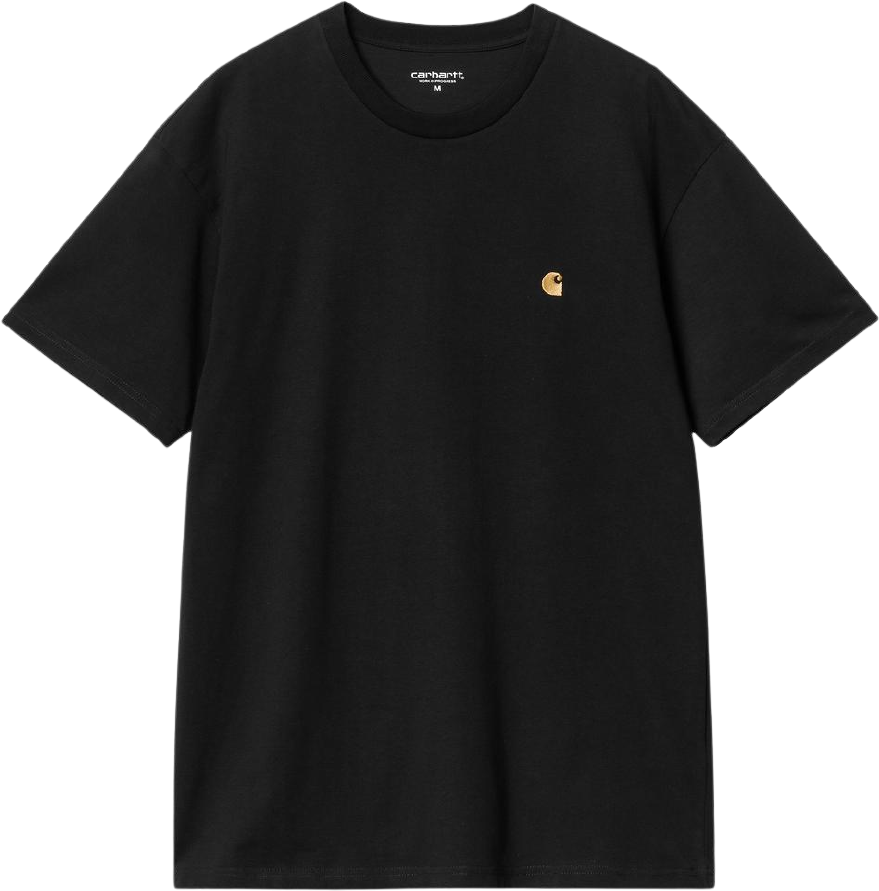 Carhartt WIP Chase S/S T-Shirt Black/Gold