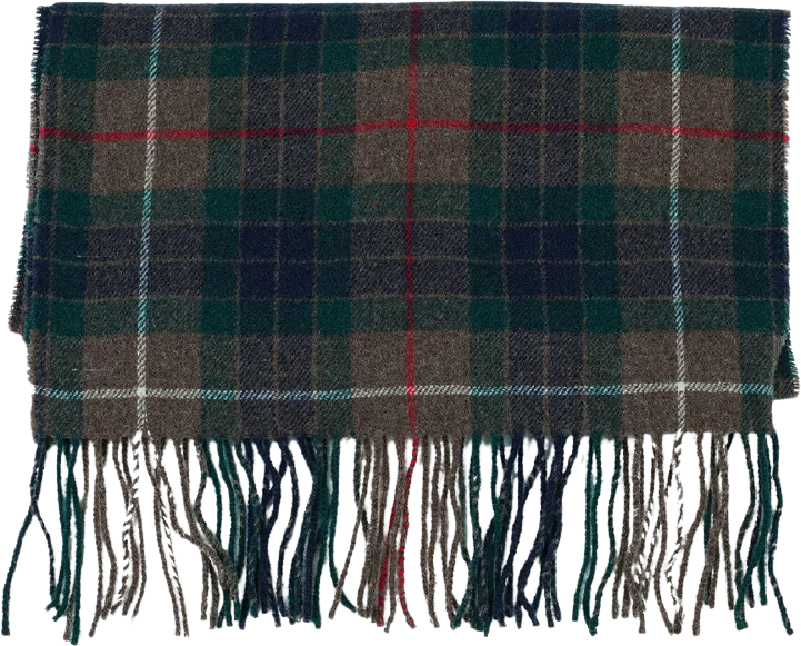 Baracuta Tartan Scarf Hunting Check