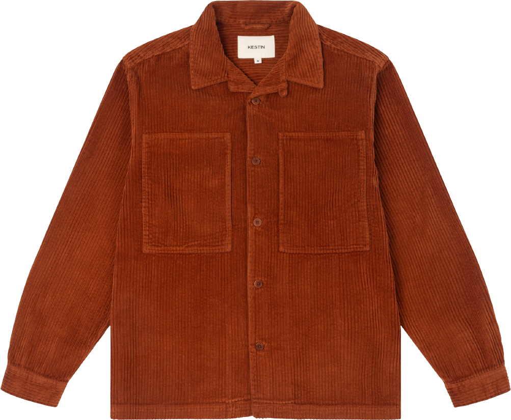 Kestin Durno Overshirt Rust Orange