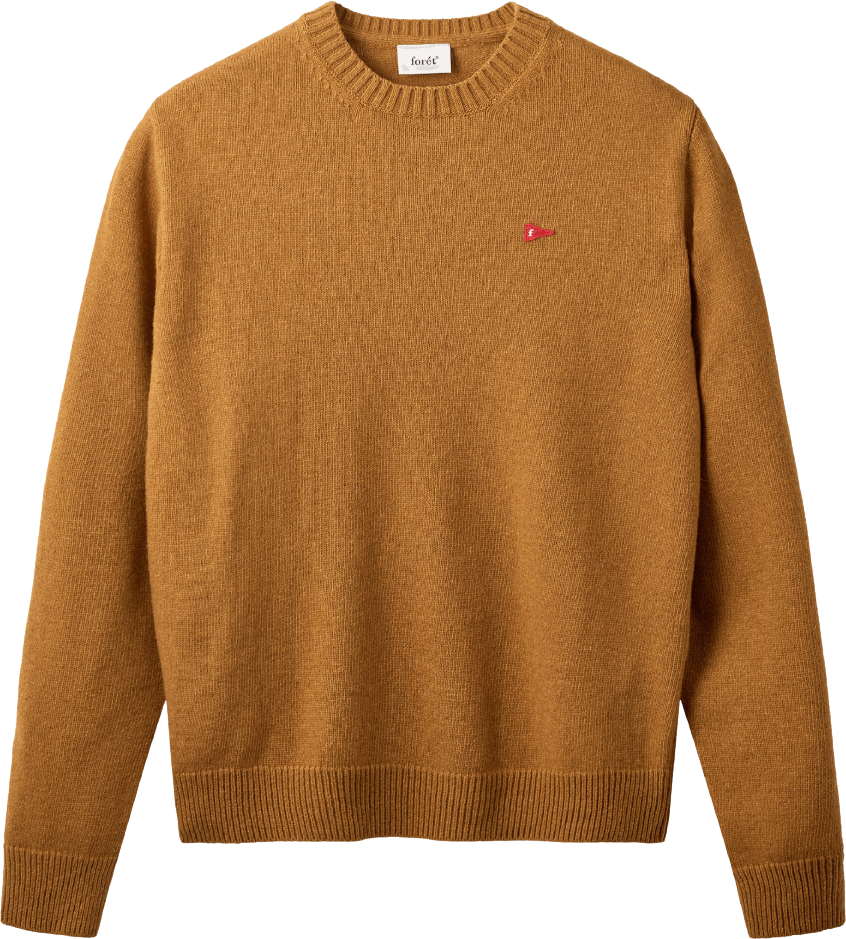Forét Flag Lambswool Knit Rust