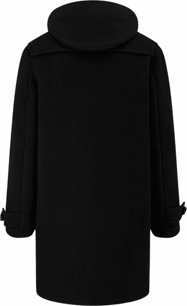 Gloverall Morris Duffle Black Royal Stewart