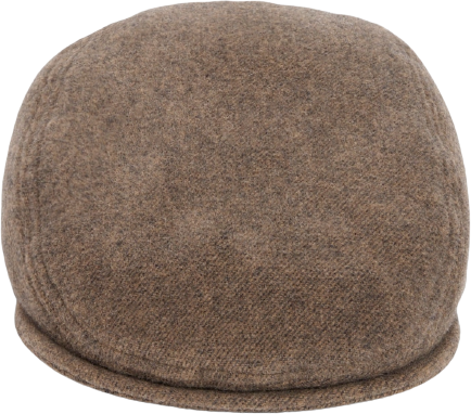 Lacoste Felted Wool Beret Coffee Brown