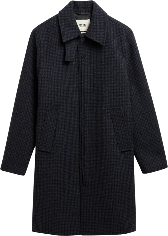 Elvine Yonatan Wool Grey Check