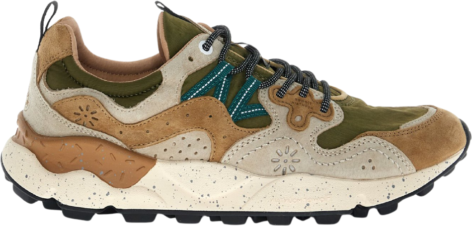 Flower Mountain Yamano 3 Man Suede/Nylon Cream/Brown/Taupe