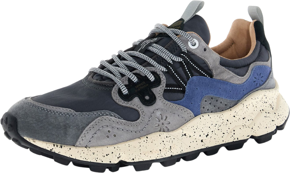 Flower Mountain Yamano 3 Man Suede/Nylon Dark Grey/Grey/Navy