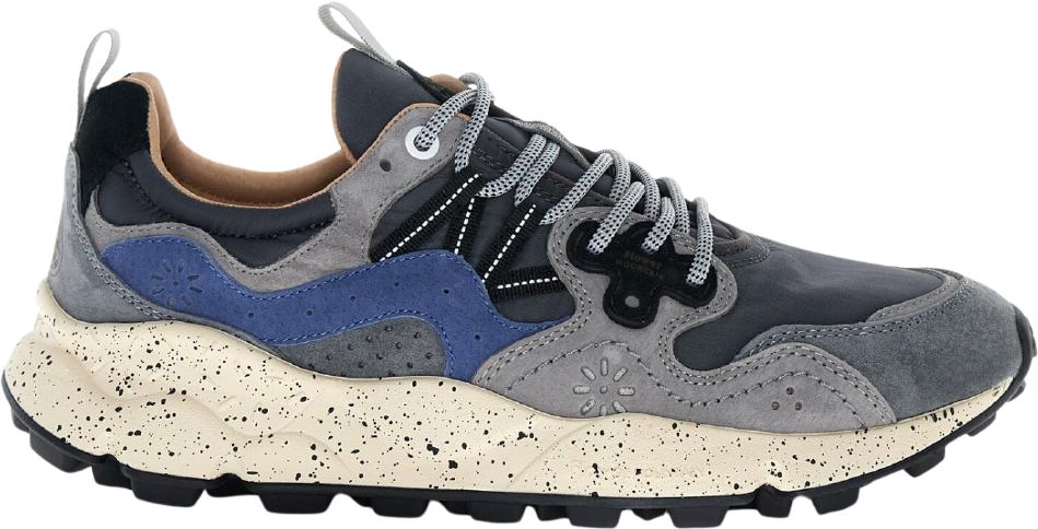 Flower Mountain Yamano 3 Man Suede/Nylon Dark Grey/Grey/Navy
