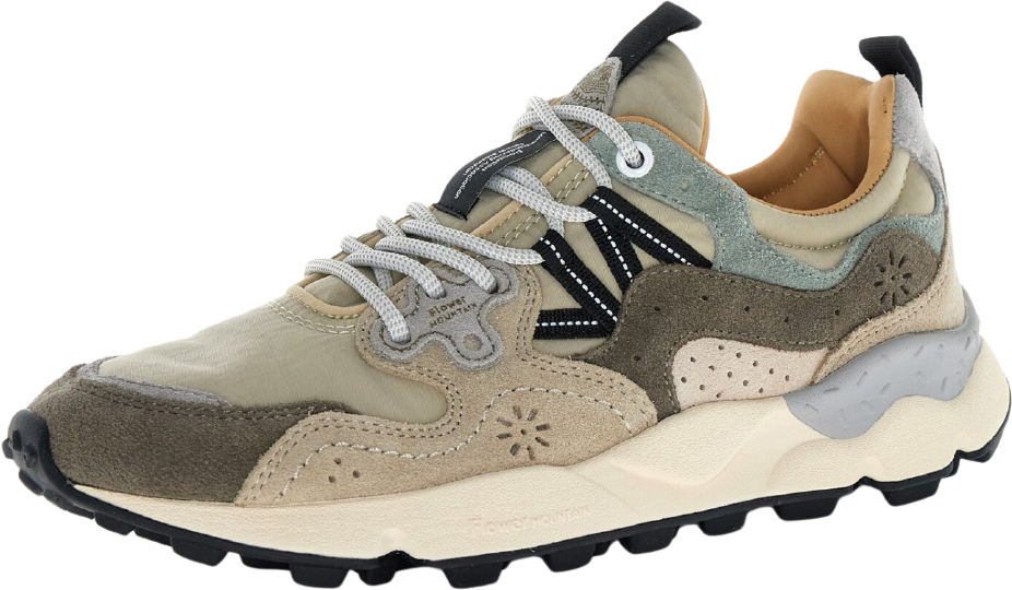 Flower Mountain Yamano 3 Uni Cow/Velour Sand/Beige/Taupe