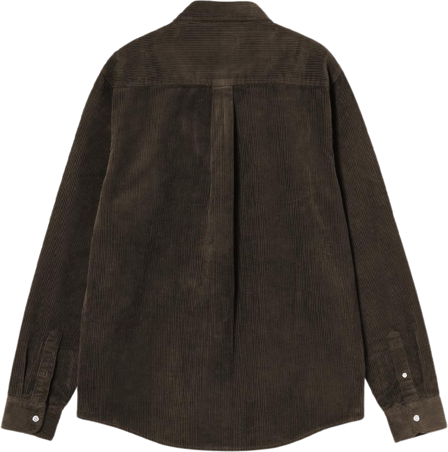 Carhartt WIP L/S Madison Cord Shirt Tobacco